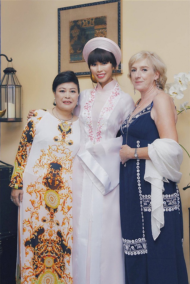 Hà Anh tổ chức lễ hỏi đậm chất Việt cùng chồng Tây tại villa Hà Nội - Ảnh 3.