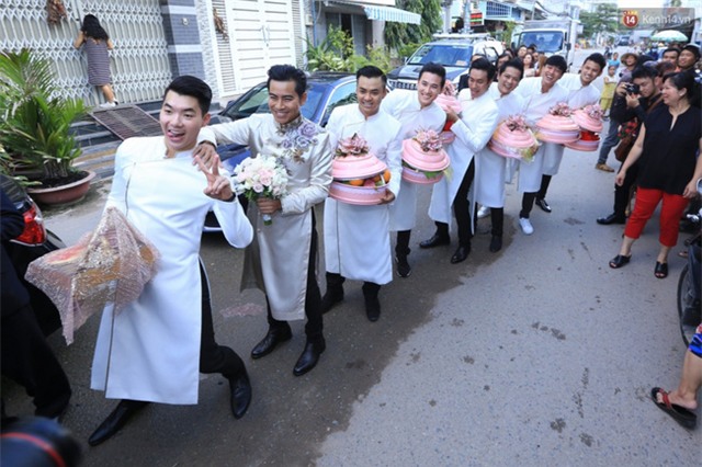 Cập nhật: Không gian lễ đính hôn tại gia của Ngọc Lan - Thanh Bình - Ảnh 8.