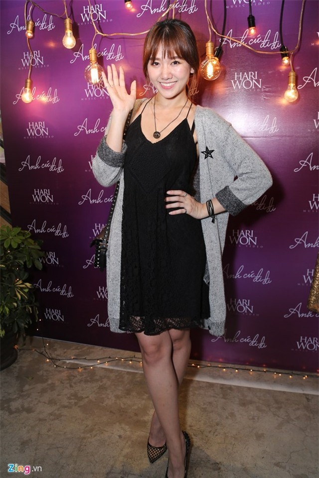 Loat vay ao giau bung kho hieu cua Hari Won hinh anh 7