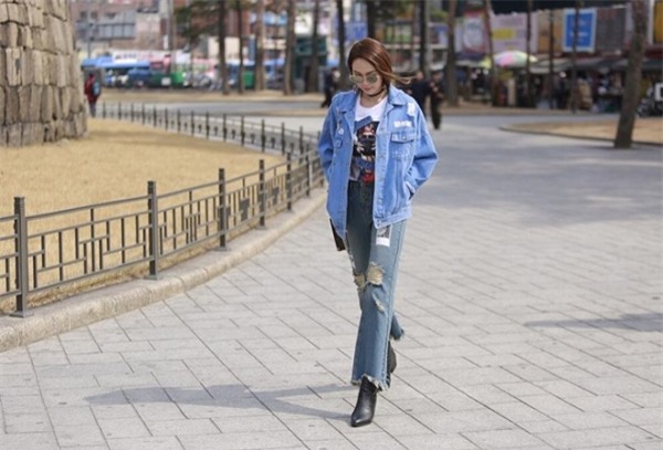Minh Hang goi y 4 mau quan jeans khong the thieu ngay he hinh anh 7