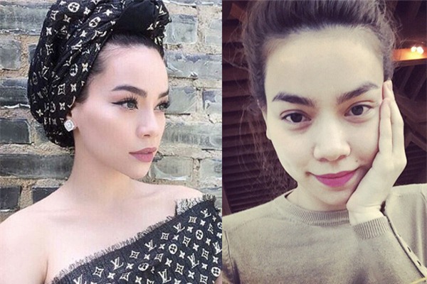 Các người đẹp Việt sẽ thế nào khi không kẻ eyeliner