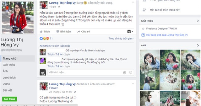 Vì quá mệt mỏi, nữ nhiếp ảnh gia bị quỵt tiền cầu xin cư dân mạng dừng tìm thông tin người trong cuộc - Ảnh 4.