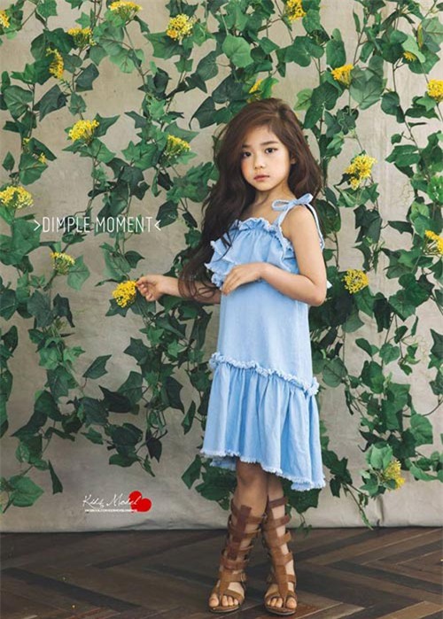 be gai 8 tuoi so huu ve dep sang chanh khien hotgirl dan chi cung ao uoc - 8