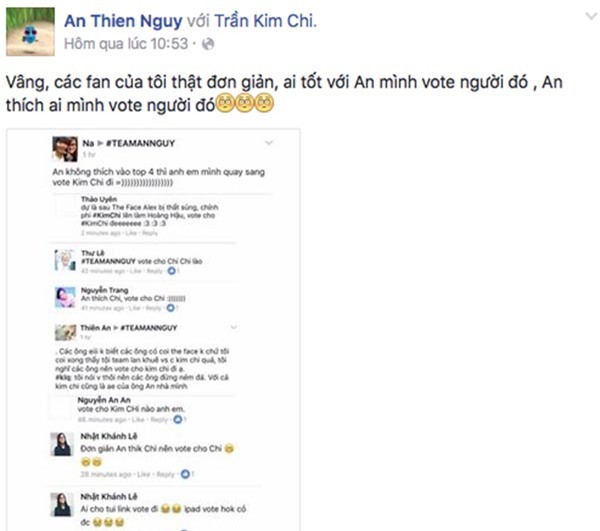 An Nguy đang chống lại Phạm Hương sau khi bị loại? - Ảnh 1.