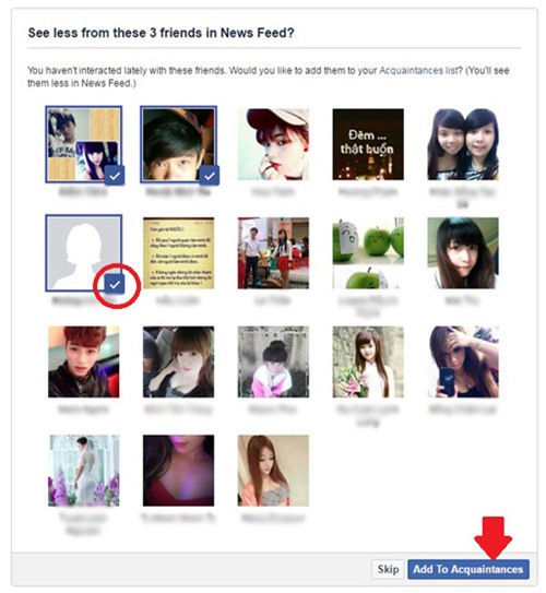 Hướng dẫn tìm, lọc bạn bè ít tương tác trên Facebook để