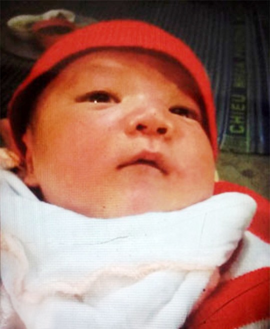 Cháu trai 10 ngày tuổi ở xã Lộc Bảo, huyện Bảo Lâm, tỉnh Lâm Đồng được cho là bị bắt cóc.