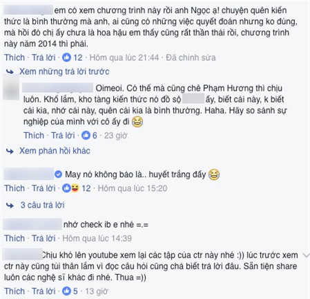 Phạm Hương lại bị dân mạng đào mộ clip dừng cuộc chơi vì câu hỏi dành cho học sinh lớp 5 - Ảnh 3.