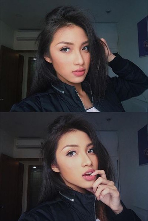 hot girl hoc vien hang khong tu hao khoe vong 3 dep den phat ghen - 9