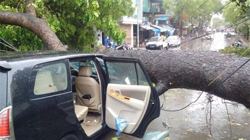 xa cu do ngang o to, 2 bo con thoat chet trong gang tac - 2