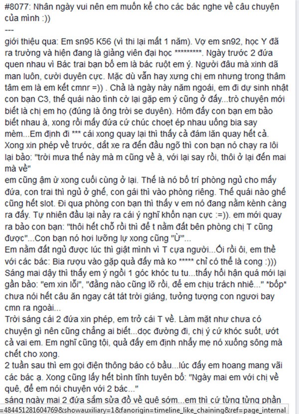 Câu chuyện nữ SV trường Y để dính bầu và lấy phi công gây tranh cãi - Ảnh 2.