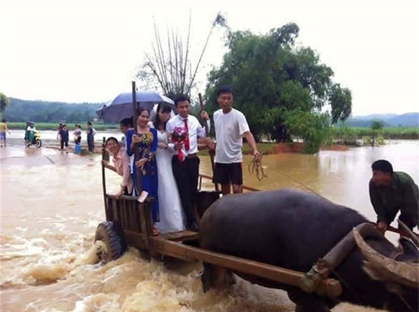 Chắc chắn cô dâu chú rể đã có những kỷ niệm khó phai.