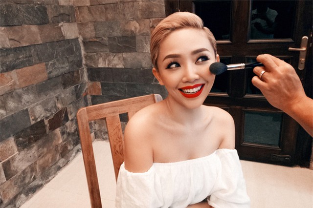 Tóc Tiên mặc gợi cảm, quyến rũ tại hậu trường The Face - Ảnh 6.