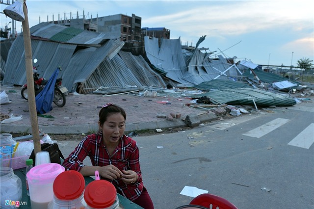 Bai chien truong sau khi voi rong quet qua Bac Ninh hinh anh 11