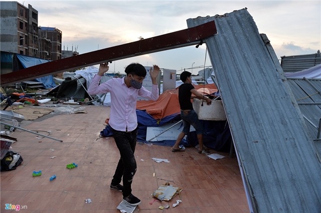 Bai chien truong sau khi voi rong quet qua Bac Ninh hinh anh 8