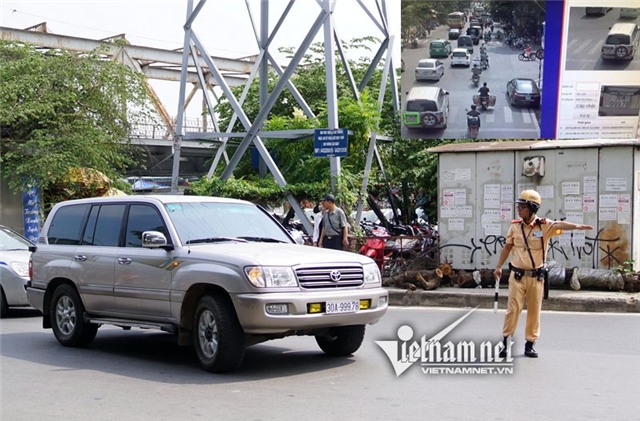 phạt vượt đèn vàng, lỗi vượt đèn vàng, xế sang bị phạt