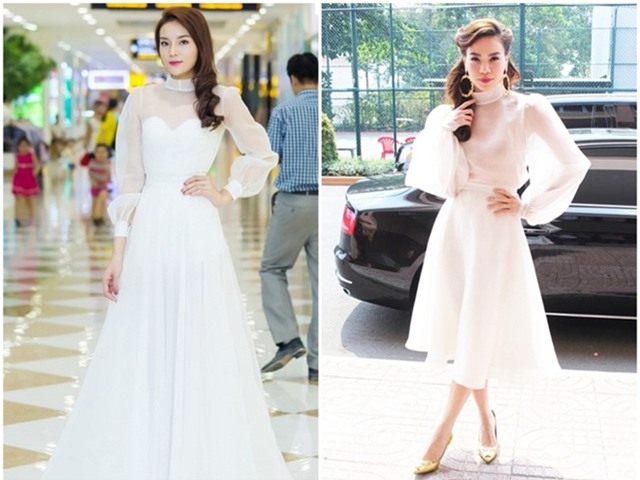 Đụng hàng đàn chị hơn cả chục tuổi, Kỳ Duyên vẫn bị chê - Ảnh 2.