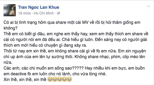 Lưu Hương Giang, Lan Khuê, Thanh Duy bị fan Sơn Tùng ném đá khi share MV We dont talk anymore - Ảnh 2.