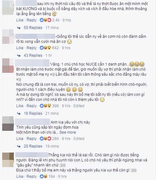 Nhiều bạn còn trêu anh chàng nữa. (Ảnh chụp màn hình)