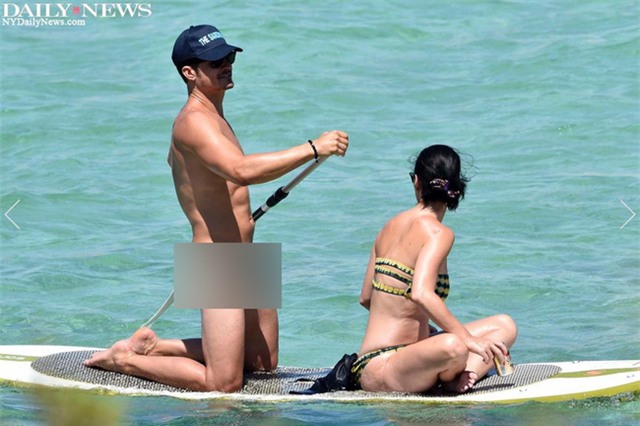 Orlando Bloom khỏa thân hoàn toàn khi đi chơi biển với Katy Perry - Ảnh 3.