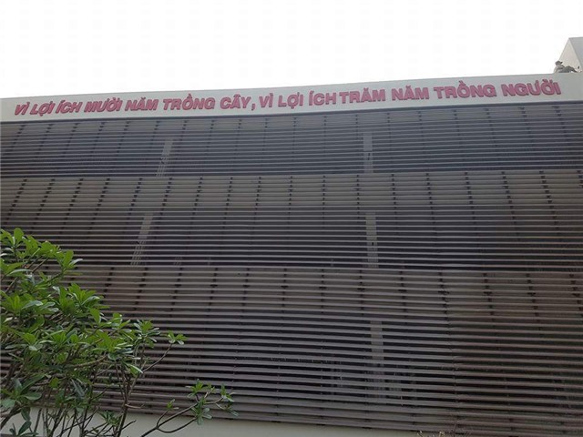 Hình ảnh Cận cảnh ngôi trường THPT hiện đại nhất Việt Nam số 4