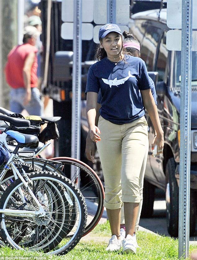 Sasha Obama, tiểu thư, làm thêm, tổng thống Mỹ,Nga