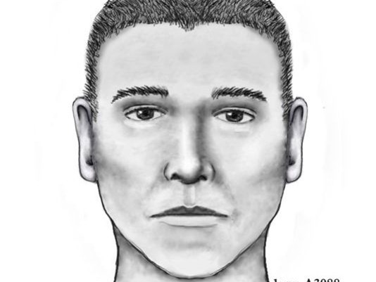 Chân dung phác họa nghi phạm. Ảnh: Sở Cảnh sát Phoenix