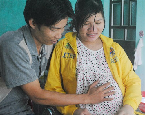 hanh phuc nhiem mau cua co gai tat nguyen tung nghi minh bi vo sinh - 1