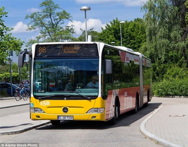 Cậu bé 11 tuổi đã điều khiển chiếc xe buýt và đón khách ở bến chờ