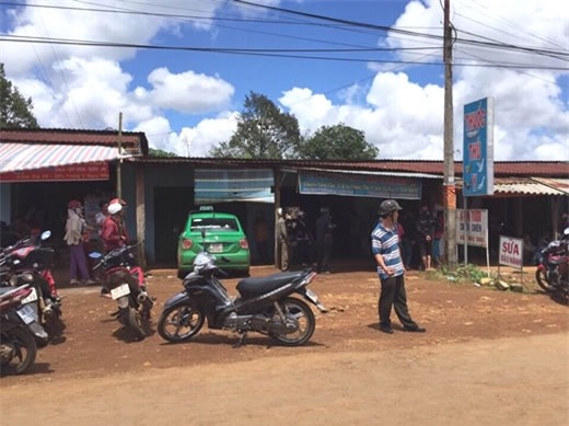 Khu nhà trọ - nơi chị L. bị sát hại.