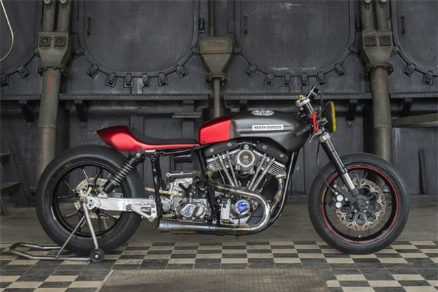 me dam xe no triumph tr6r do cafe racer cuon hut hinh anh 6