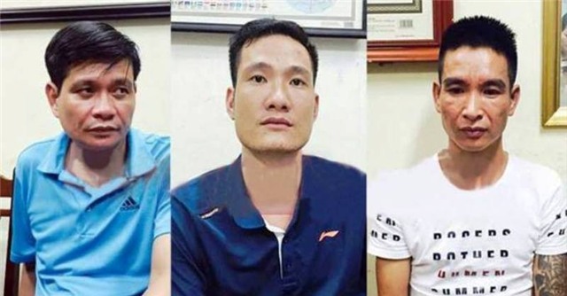 3 nghi phạm tham gia giết giám đốc doanh nghiệp khi đi lễ ở Hà Nam (ảnh do cơ quan điều tra cung cấp)