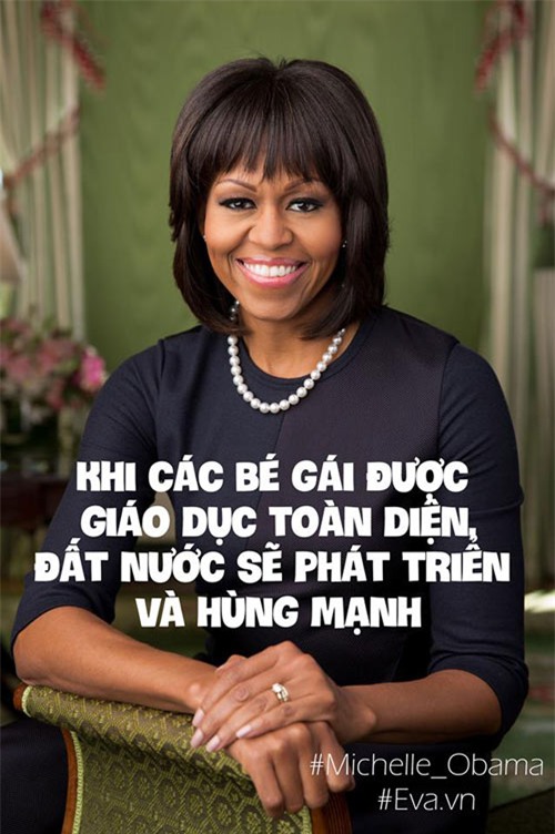 10 cau noi an tuong cua phu nhan tong thong my khien moi phu nu deu nguong mo - 2