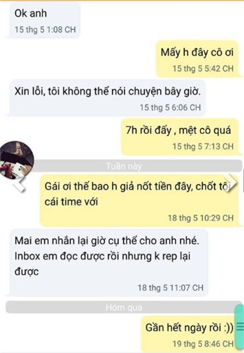 chàng trai tố bạn gái vay tiền không trả