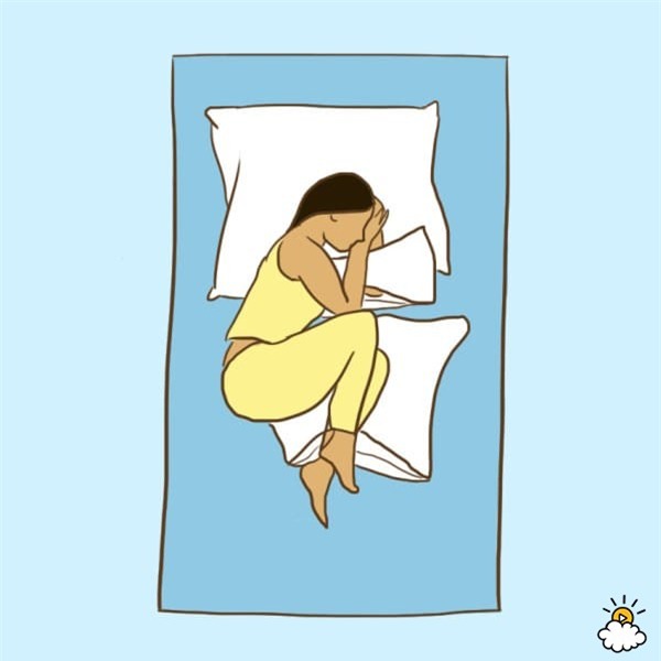 8 tư thế ngủ kì diệu giúp bạn chữa bách bệnh - Ảnh 3.