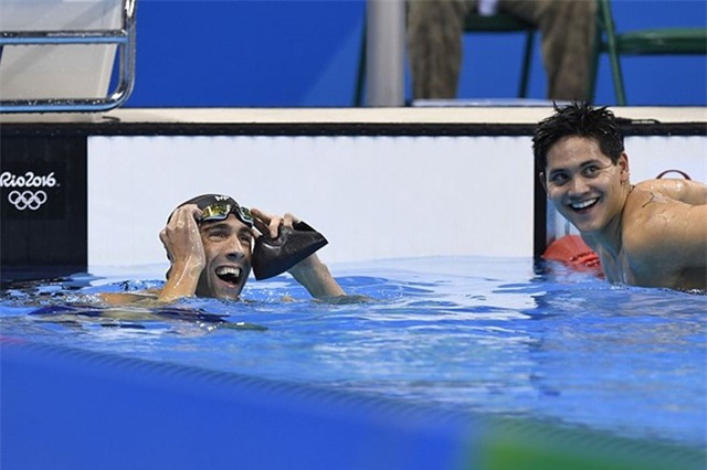 Schooling: Từ cậu bé bẽn lẽn bên thần tượng tới người đánh bại siêu kình ngư Michael Phelps tại Olympic Rio - Ảnh 5.