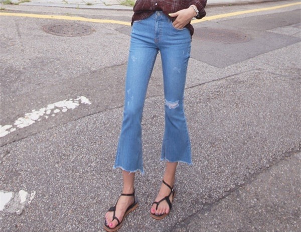 5 kiểu quần jeans không thể thiếu khi chào thu