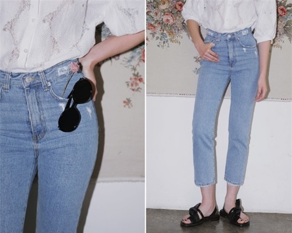 5 kiểu quần jeans không thể thiếu khi chào thu