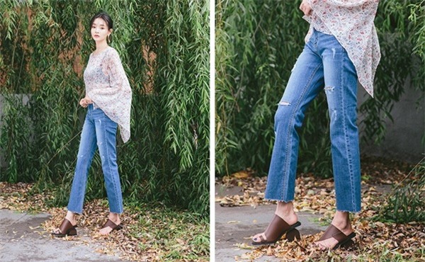 5 kiểu quần jeans không thể thiếu khi chào thu