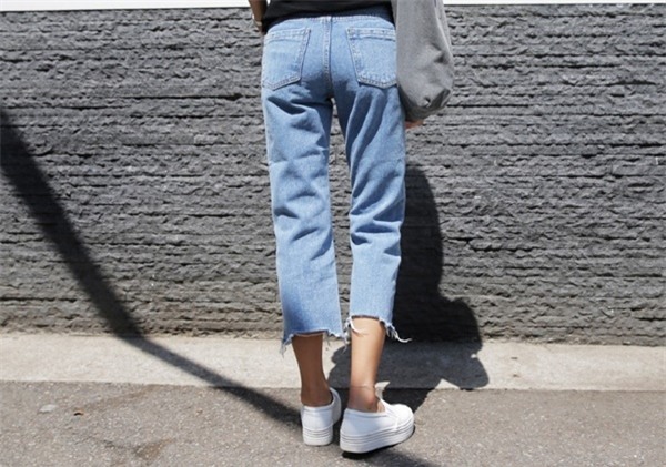 5 kiểu quần jeans không thể thiếu khi chào thu