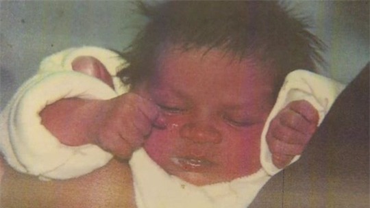 Zephany Nurse bị bắt cóc ba ngày sau khi chào đời. Ảnh: BBC