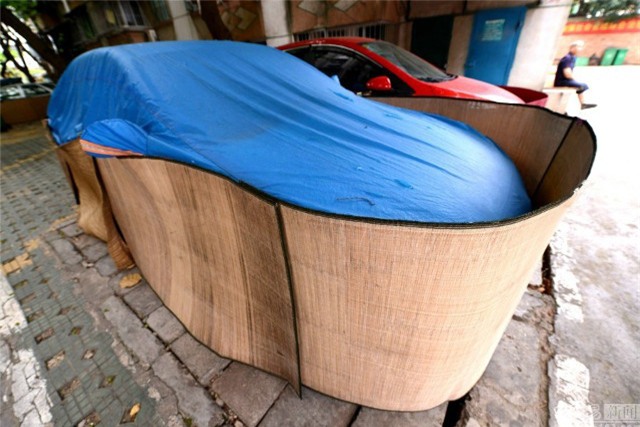 Chủ xe khốn đốn thiết kế váy quây cho xế hộp - Ảnh 4.