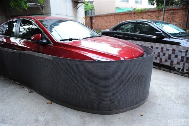 Chủ xe khốn đốn thiết kế váy quây cho xế hộp - Ảnh 6.