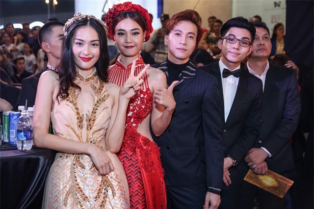 Cuong Do La lang le den xem phim ung ho ban gai Ha Vi hinh anh 13