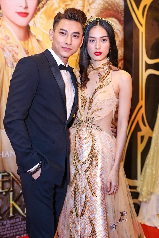 Cuong Do La lang le den xem phim ung ho ban gai Ha Vi hinh anh 8