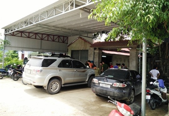 Ngôi nhà nơi nhóm thanh niên táo tợn nố súng, mang kiếm tới truy sát, đập phá ô tô ở Thanh Hóa