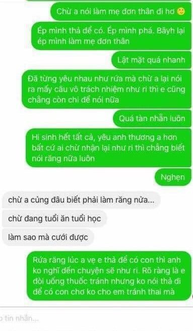 Dụ người yêu 'thả' dính bầu, rồi phủ một câu 'Làm mẹ đơn thân đi' - Ảnh 5