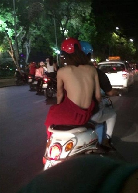 Những cô gái khiến người ta nóng mắt khi bước ra phố - Ảnh 8.