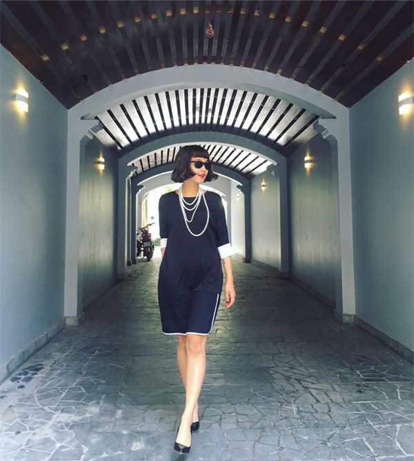 phong cách của bà mẹ đơn thân