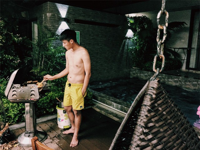 Khoảnh khắc đời thường của vợ chồng Kỳ Hân - Mạc Hồng Quân khi về một nhà - Ảnh 1.