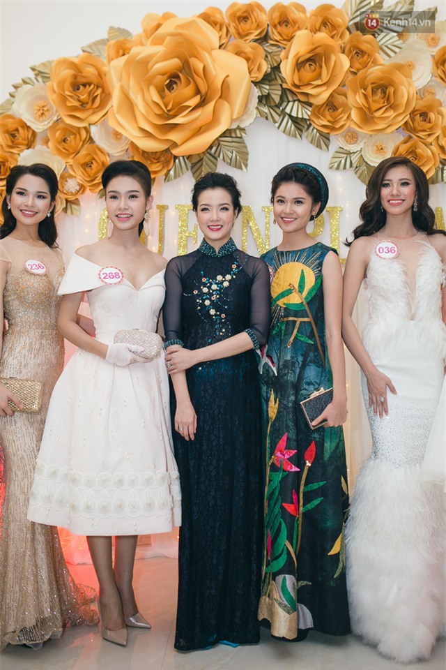 Thu Thảo khoe nhan sắc xinh đẹp cạnh dàn thí sinh Hoa hậu Việt Nam 2016 - Ảnh 8.